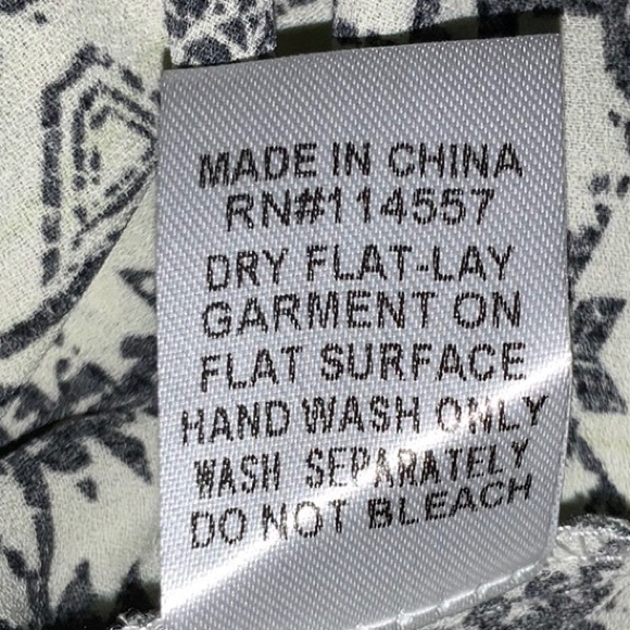 NWT THML Aztec Looking Halter Top w/ Braid around Neck & Tassel Detail (Small) - Picture 11 of 14